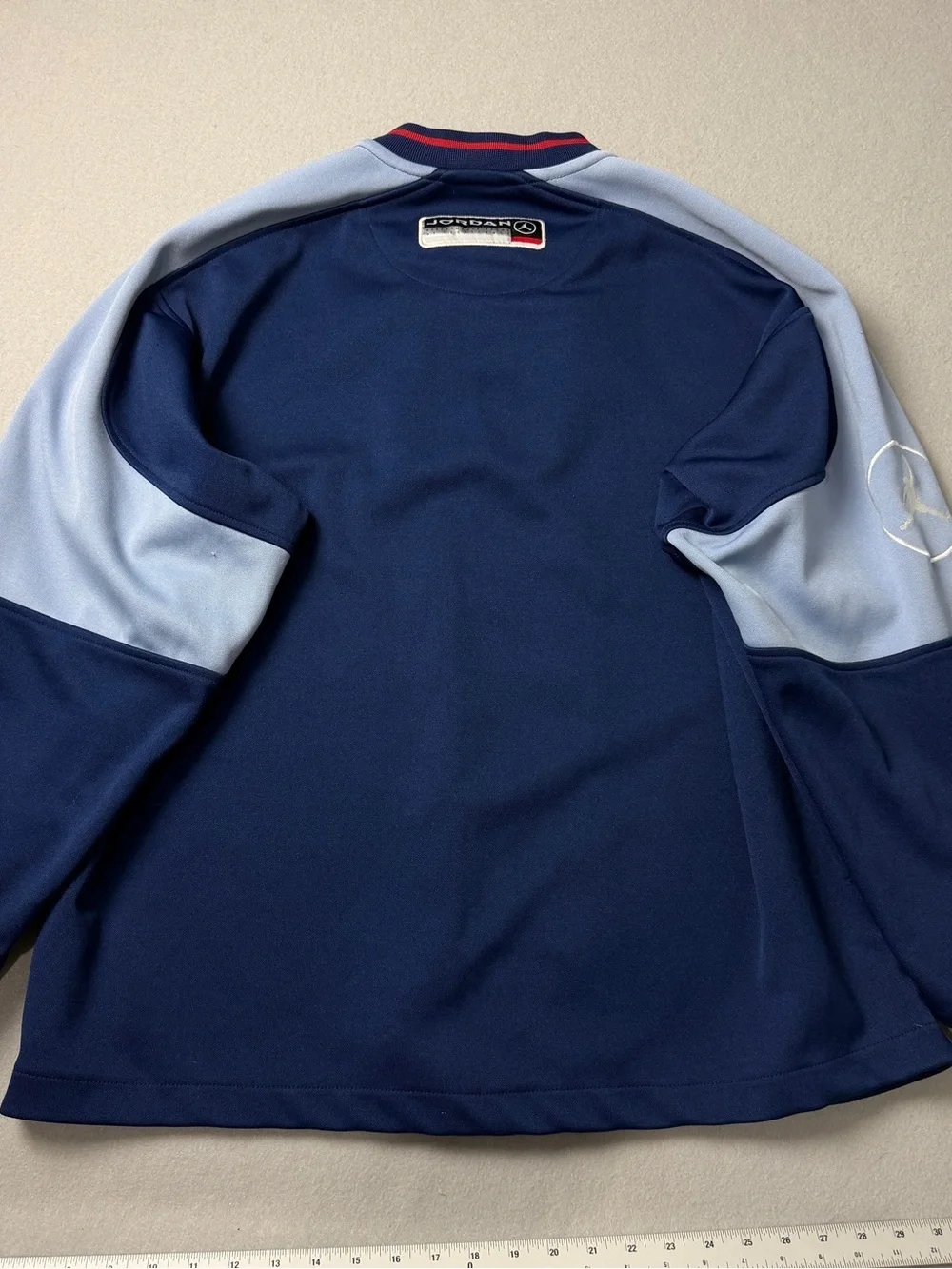 Vintage Nike Air Jordan Brand Retro Snap Track Jacket Y2K Sz Lg